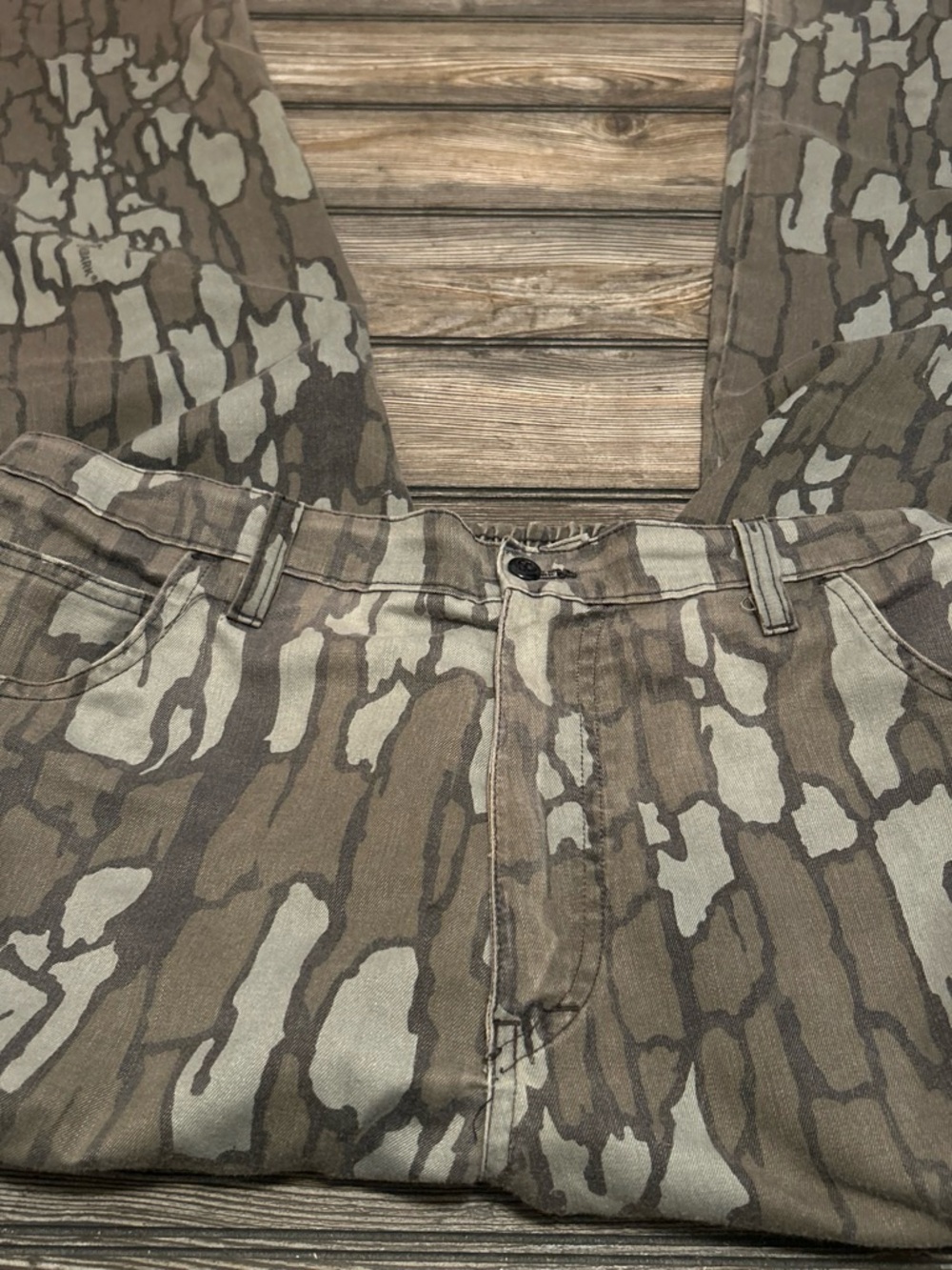 Vintage 90s Trebark Camo Print Pants